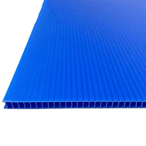 Corrugated Blue Protection sheet 12x24x3mm