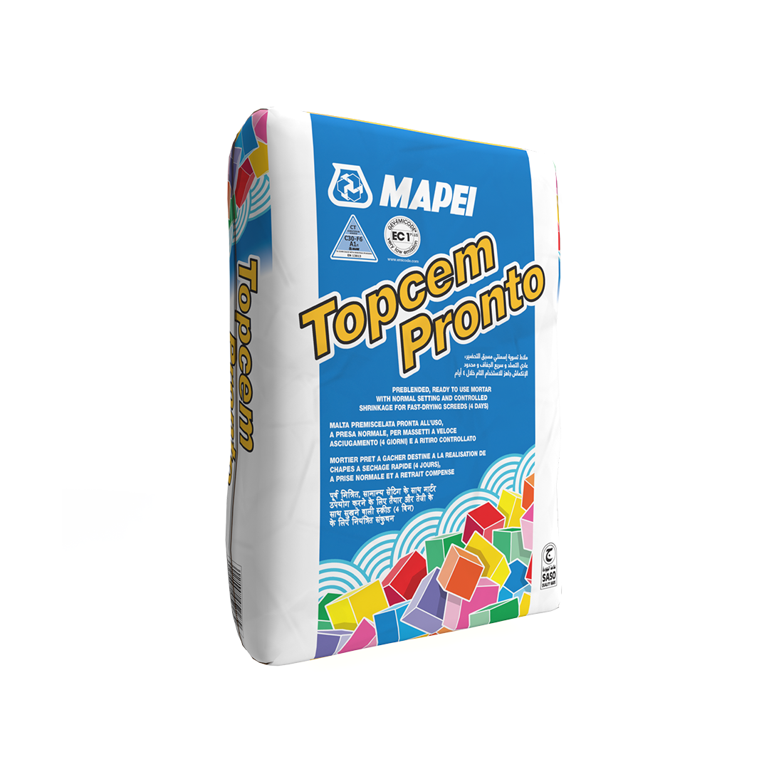 Mapei Topcem Pronto Ready-Mix Fast-Drying Floor Screed