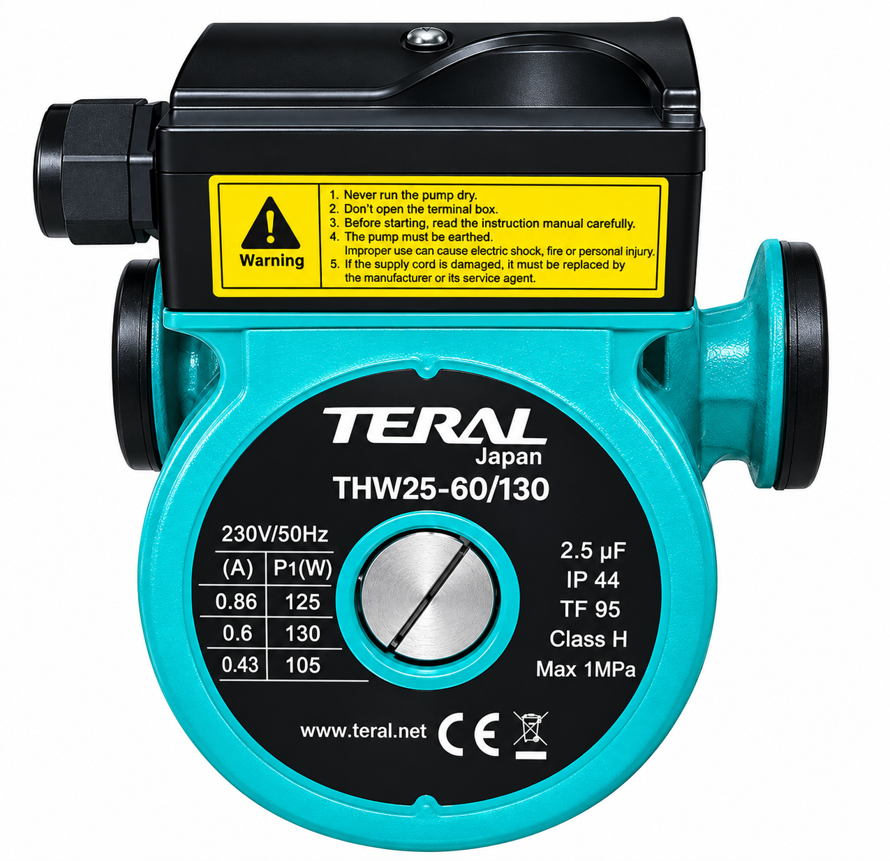 Teral THW-25-60-130 Hot Water Circulation Pump